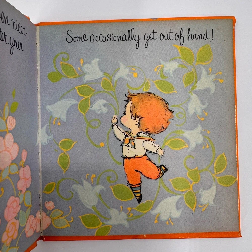 Vintage Friends Are Like Flowers Sunbeam 1968 Library Book Maria Paoletti Art - Picture 11 of 16